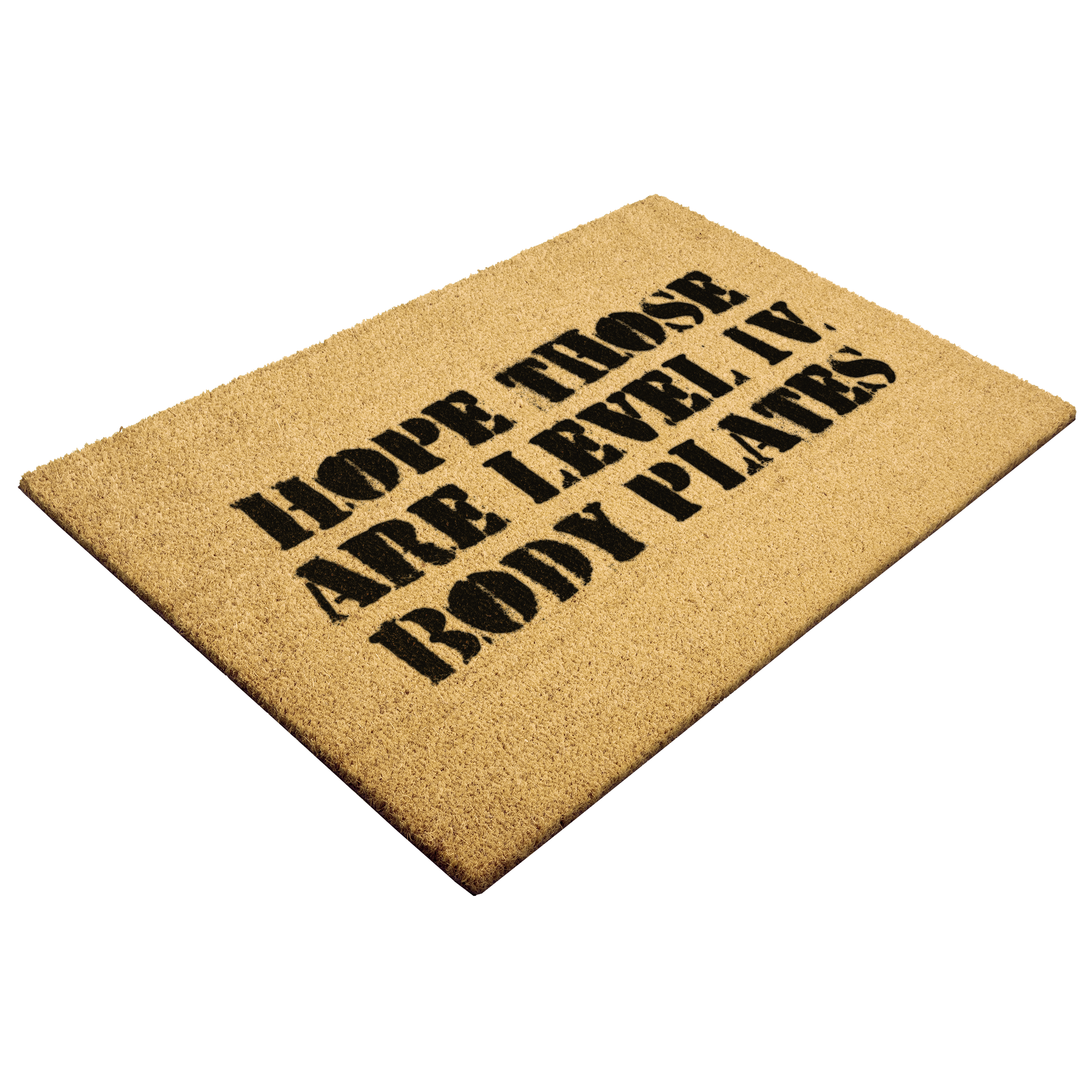 Unwelcome Mat - Hope Those Are Level IV Body Plates