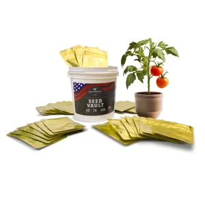 Seed Vault Heirloom Seeds - 4500 seeds